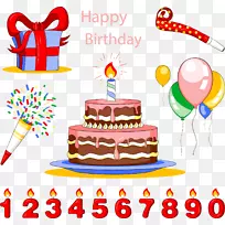 生日蛋糕托馅饼夹艺术.手绘生日派对庆祝-空若网 生日蛋糕托馅饼夹艺术.手绘生日派对庆祝-空若网