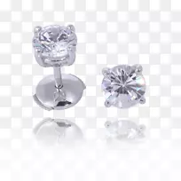 耳环银体珠宝水晶银-空若网 耳环银体珠宝水晶银-空若网