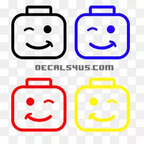 乐高系统公司贴花保险杠贴纸-乐高头-空若网 乐高系统公司贴花保险杠贴纸-乐高头-空若网