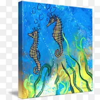 海马画廊包帆布海洋生物学.海马-空若网 海马画廊包帆布海洋生物学.海马-空若网