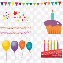 生日蛋糕纸杯蛋糕婚礼邀请函-插图生日蛋糕-空若网 生日蛋糕纸杯蛋糕婚礼邀请函-插图生日蛋糕-空若网