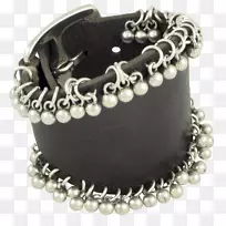 珍珠手镯银身首饰-银-空若网 珍珠手镯银身首饰-银-空若网