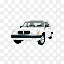 加兹伏尔加汽车-24 gaz-31029-涂漆白色卡通车-空若网 加兹伏尔加汽车-24 gaz-31029-涂漆白色卡通车-空若网