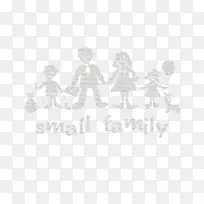 白色徽标字体-小家庭-空若网 白色徽标字体-小家庭-空若网