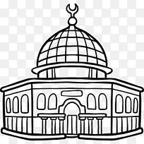 圆顶的岩石庙宇安装穹顶的链式电脑图标剪辑艺术圆顶的岩石。-空若网 圆顶的岩石庙宇安装穹顶的链式电脑图标剪辑艺术圆顶的岩石。-空若网