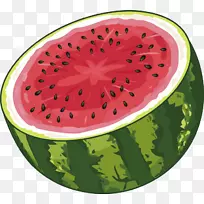 西瓜汁水果食品西瓜剖面图-空若网 西瓜汁水果食品西瓜剖面图-空若网