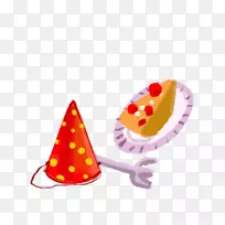 生日蛋糕帽夹艺术-生日元素-空若网 生日蛋糕帽夹艺术-生日元素-空若网