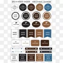 品牌文字标签-设计-空若网 品牌文字标签-设计-空若网