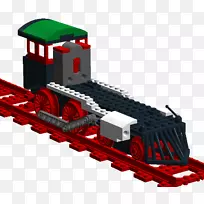 工程运输机-乐高列车-空若网 工程运输机-乐高列车-空若网