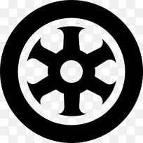 汽车车轮图标剪辑艺术-汽车车轮PNG-空若网 汽车车轮图标剪辑艺术-汽车车轮PNG-空若网