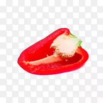 辣椒蔬菜半切红辣椒-空若网 辣椒蔬菜半切红辣椒-空若网