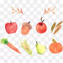 苹果图标-卡通画苹果蔬菜-空若网 苹果图标-卡通画苹果蔬菜-空若网