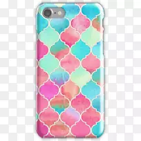 水彩画洋红图案水彩画-空若网 水彩画洋红图案水彩画-空若网