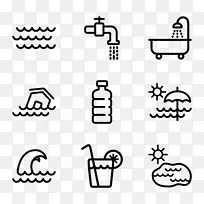 计算机图标爱好图标设计.水的使用-空若网 计算机图标爱好图标设计.水的使用-空若网