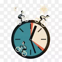 闹钟动画-卡通日夜-空若网 闹钟动画-卡通日夜-空若网