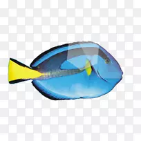 深海鱼果皮-卡通蓝色深海鱼-空若网 深海鱼果皮-卡通蓝色深海鱼-空若网