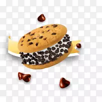 巧克力曲奇巧克力冰淇淋好幽默冰淇淋三明治-冰淇淋-空若网 巧克力曲奇巧克力冰淇淋好幽默冰淇淋三明治-冰淇淋-空若网