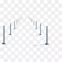 轻型地板角栅栏-空若网 轻型地板角栅栏-空若网