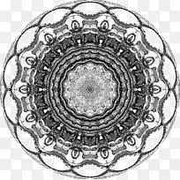 对称白色图案-曼陀罗设计-空若网 对称白色图案-曼陀罗设计-空若网