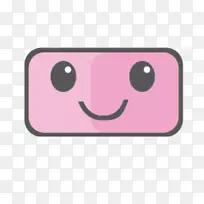 笑脸粉红m长方形短信-笑脸-空若网 笑脸粉红m长方形短信-笑脸-空若网