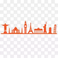 埃菲尔铁塔世界地标-埃菲尔铁塔-空若网 埃菲尔铁塔世界地标-埃菲尔铁塔-空若网