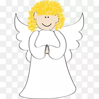 白色剪贴画-白色卡通天使-空若网 白色剪贴画-白色卡通天使-空若网
