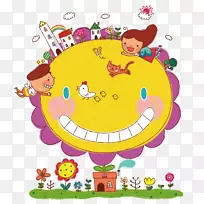 ���˰�廭-��ͨ��ͯ�廭-������