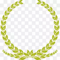 绿色简单草环边缘纹理-空若网 绿色简单草环边缘纹理-空若网