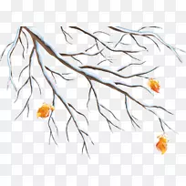 冬季树枝剪贴画-冬季树枝-空若网 冬季树枝剪贴画-冬季树枝-空若网