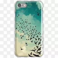 手机配件手机iPhone字体-鸟群-空若网 手机配件手机iPhone字体-鸟群-空若网