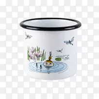 我的小杯子Moomin玻璃体搪瓷毫升杯-杯子-空若网 我的小杯子Moomin玻璃体搪瓷毫升杯-杯子-空若网