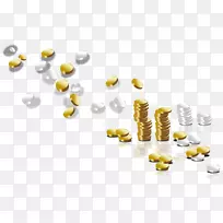 Adobe插画金币下载-手绘金币-空若网 Adobe插画金币下载-手绘金币-空若网