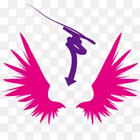 剪贴画-艺术翅膀剪影-空若网 剪贴画-艺术翅膀剪影-空若网