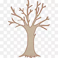树枝秋剪贴画树-空若网 树枝秋剪贴画树-空若网