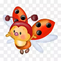 昆虫瓢虫动画剪贴画瓢虫-空若网 昆虫瓢虫动画剪贴画瓢虫-空若网