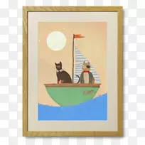 水彩画插图-水彩画猫头鹰-空若网 水彩画插图-水彩画猫头鹰-空若网