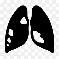 肺癌电脑图标呼吸系统疾病-空若网 肺癌电脑图标呼吸系统疾病-空若网