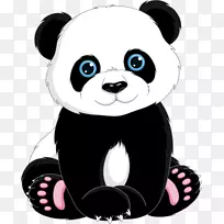 大熊猫t恤可爱剪贴画可爱卡通熊猫-空若网 大熊猫t恤可爱剪贴画可爱卡通熊猫-空若网