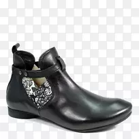 皮靴鞋行走黑色m-靴-空若网 皮靴鞋行走黑色m-靴-空若网