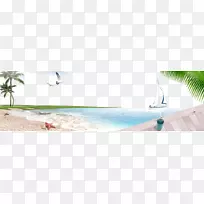 海上海报沙滩帆船.沙滩海报材料-空若网 海上海报沙滩帆船.沙滩海报材料-空若网