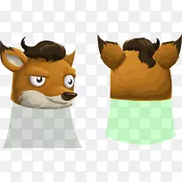 猫科剪贴画-狐狸-空若网 猫科剪贴画-狐狸-空若网