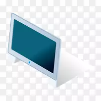 电脑监控多媒体矩形白苹果显示器-空若网 电脑监控多媒体矩形白苹果显示器-空若网