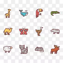 动物剪贴画-包装动物-空若网 动物剪贴画-包装动物-空若网