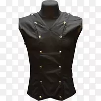 镀金无袖衬衫纽扣男背心-空若网 镀金无袖衬衫纽扣男背心-空若网