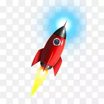 火箭飞船图标-火箭-空若网 火箭飞船图标-火箭-空若网