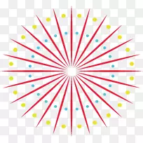 数据可视化信息图表.红色射线图形-空若网 数据可视化信息图表.红色射线图形-空若网