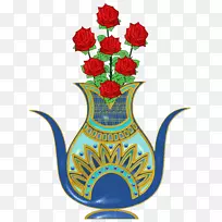 花盆开花植物桌.玻璃夹子艺术.花-空若网 花盆开花植物桌.玻璃夹子艺术.花-空若网