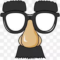 太阳镜夹无艺术创意的眼睛拉鼻子。-空若网 太阳镜夹无艺术创意的眼睛拉鼻子。-空若网