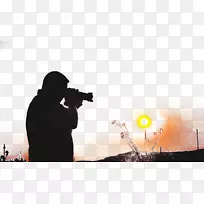摄影师剪影-空若网 摄影师剪影-空若网