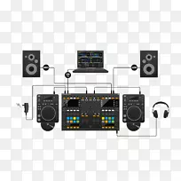 麦克风本机Traktor kontrol s8音频混频器光盘骑师.本机仪器-空若网 麦克风本机Traktor kontrol s8音频混频器光盘骑师.本机仪器-空若网